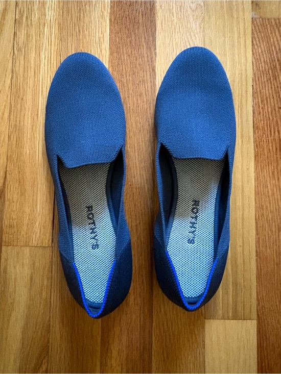 Rothy's Shoes - Rothy's Women's Slip-On Loafers in Navy Blue, size 10
